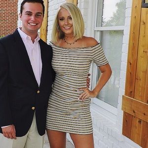 Marshall’s Striped Bodycon Dress